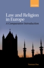 Law and Religion in Europe : A Comparative Introduction - eBook