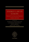 Energy Law in Europe : National, EU and International Regulation - eBook