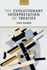 The Evolutionary Interpretation of Treaties - eBook