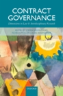 Contract Governance : Dimensions in Law and Interdisciplinary Research - eBook