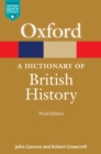 A Dictionary of British History - eBook