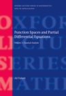Function Spaces and Partial Differential Equations : 2 Volume set - eBook