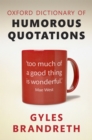 Oxford Dictionary of Humorous Quotations - eBook