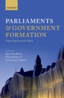 Parliaments and Government Formation : Unpacking Investiture Rules - eBook