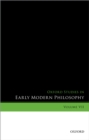Oxford Studies in Early Modern Philosophy, Volume VII - eBook