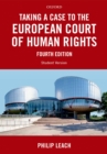 Taking a Case to the European Court of Human Rights - eBook