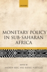 Monetary Policy in Sub-Saharan Africa - eBook