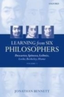 Learning from Six Philosophers, Volume 1 - eBook