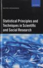 Statistical Principles and Techniques in Scientific and Social Research - eBook