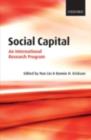 Social Capital : An International Research Program - eBook