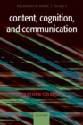 Content, Cognition, and Communication : Philosophical Papers II - eBook