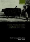 Farm Production in England 1700-1914 - eBook