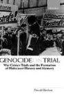 Genocide on Trial : War Crimes Trials and the Formation of Holocaust History and Memory - Donald Bloxham