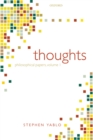 Thoughts : Papers on Mind, Meaning, and Modality - eBook