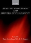 Analytic Philosophy and History of Philosophy - eBook
