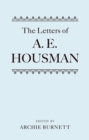 The Letters of A. E. Housman : Two-volume set - eBook