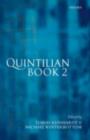 Quintilian Institutio Oratoria Book 2 - eBook
