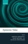 Epistemic Value - Adrian Haddock