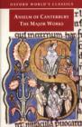 Anselm of Canterbury: The Major Works - eBook