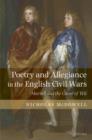 Poetry and Allegiance in the English Civil Wars : Marvell and the Cause of Wit - eBook