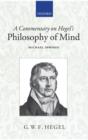 A Commentary on Hegel's Philosophy of Mind - eBook