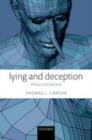 Lying and Deception : Theory and Practice - eBook
