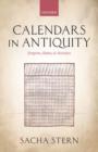 Calendars in Antiquity : Empires, States, and Societies - eBook