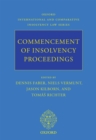 Commencement of Insolvency Proceedings - eBook