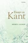 Essays on Kant - eBook