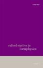 Oxford Studies in Metaphysics volume 7 - eBook