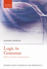 Logic in Grammar : Polarity, Free Choice, and Intervention - eBook