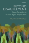 Beyond Disagreement : Open Remedies in Human Rights Adjudication - eBook
