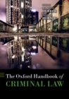 The Oxford Handbook of Criminal Law - eBook