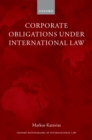 Corporate Obligations under International Law - eBook