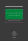 Public Benefit in Charity Law - eBook