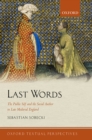 Last Words : The Public Self and the Social Author in Late Medieval England - eBook
