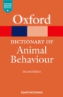 A Dictionary of Animal Behaviour - eBook