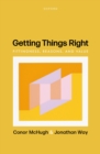 Getting Things Right : Fittingness, Reasons, and Value - eBook