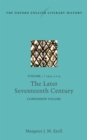 The Oxford English Literary History : Volume V: 1645-1714: The Later Seventeenth Century - eBook