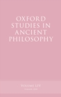 Oxford Studies in Ancient Philosophy, Volume 54 - eBook