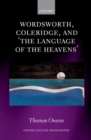 Wordsworth, Coleridge, and 'the language of the heavens' - eBook