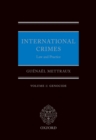 International Crimes: Volume I: Genocide - eBook