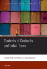 Contents of Contracts and Unfair Terms - eBook