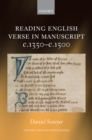 Reading English Verse in Manuscript c.1350-c.1500 - eBook