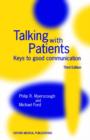 Talking with Patients : Keys to Good Communication - Book