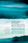 Group Interests, Individual Attitudes : How Group Memberships Shape Attitudes Towards the Welfare State - eBook
