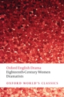 Eighteenth-Century Women Dramatists - eBook