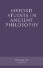 Oxford Studies in Ancient Philosophy, Volume 60 - eBook