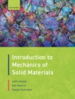 Introduction to Mechanics of Solid Materials - eBook