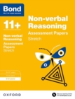 Bond 11+: Non-verbal Reasoning: Stretch Papers : 8-9 years - Book